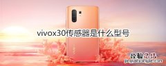 vivox30传感器是什么型号