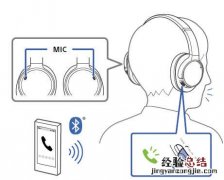 索尼WH-CH700N耳机接听电话教程