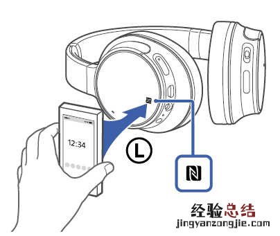 索尼WH-CH700N耳机连接NFC教程