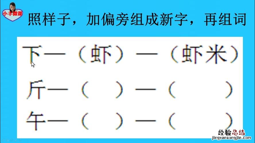 正字加偏旁能组成什么新字