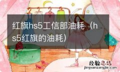 hs5红旗的油耗 红旗hs5工信部油耗