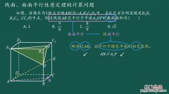 面面平行的判定定理的证明方法