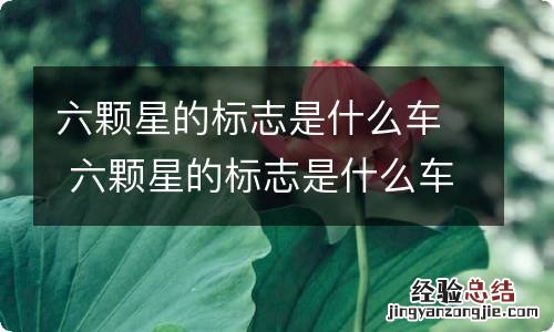 六颗星的标志是什么车 六颗星的标志是什么车多少钱啊