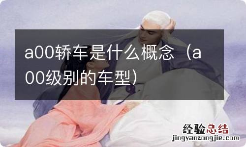 a00级别的车型 a00轿车是什么概念