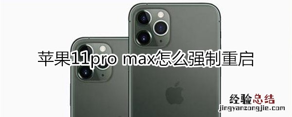 苹果11pro max强制重启怎么搞