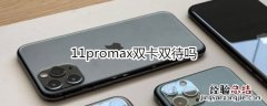 11promax双卡双待吗