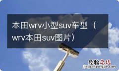 wrv本田suv图片 本田wrv小型suv车型