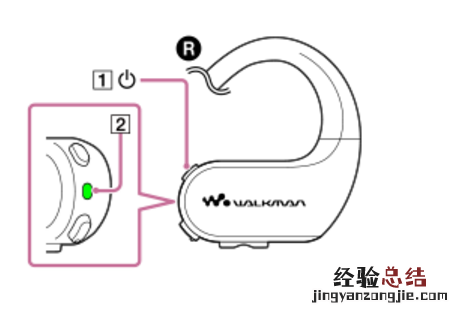 怎么开启和关闭索尼NW-WS623耳机