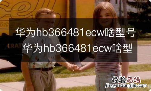 华为hb366481ecw啥型号华为hb366481ecw啥型号手机