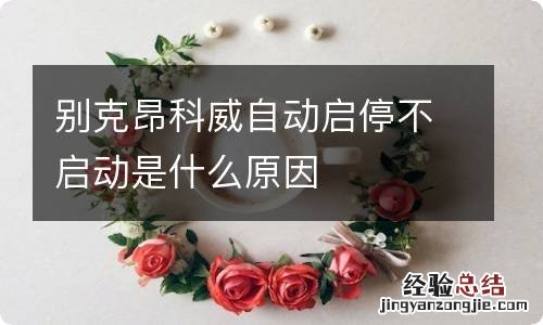 别克昂科威自动启停不启动是什么原因