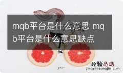 mqb平台是什么意思 mqb平台是什么意思缺点