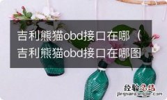 吉利熊猫obd接口在哪图片 吉利熊猫obd接口在哪