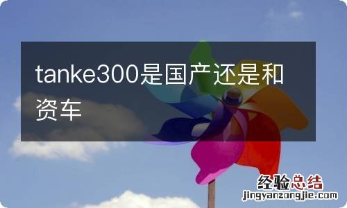 tanke300是国产还是和资车