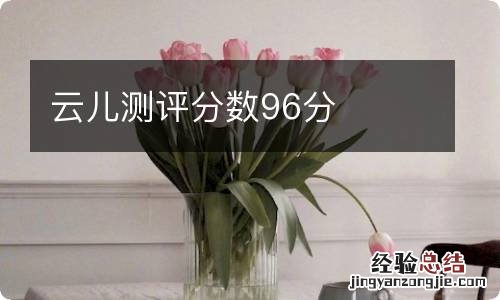 云儿测评分数96分