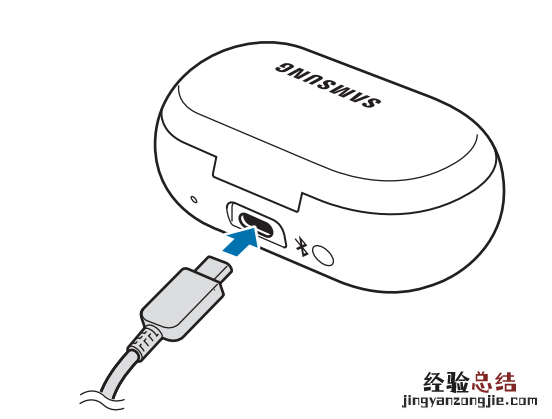 三星Gear IconX 2018耳机充电教程