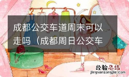 成都周日公交车道可以走吗 成都公交车道周末可以走吗