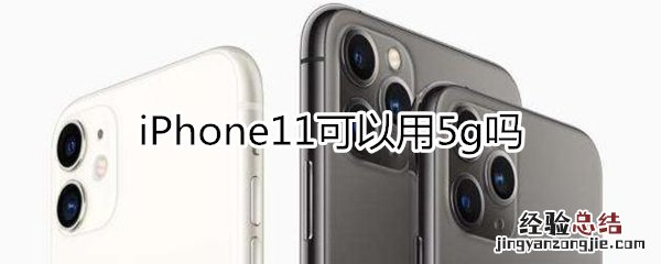 iphone11可以用5g吗