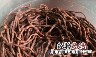 干豆角用热水泡还是冷水泡 干豆角用热水泡还是冷水泡多长时间