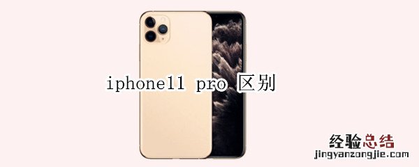 iphone11 pro 区别