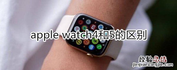 apple watch5和4的区别