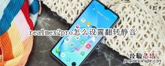 realmex2pro怎么设置翻转静音