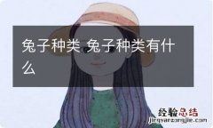 兔子种类 兔子种类有什么