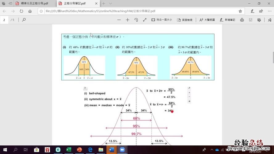 正态分布表怎么解读