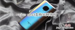 vivo nex3支持5G网络吗