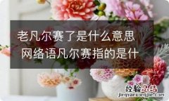 老凡尔赛了是什么意思 网络语凡尔赛指的是什么