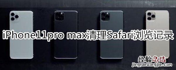 iPhone11pro max怎么清理Safari浏览记录