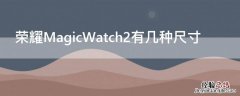 荣耀MagicWatch2有几种尺寸 荣耀magicwatch2参数