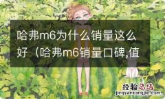 哈弗m6销量口碑,值得购买吗? 哈弗m6为什么销量这么好