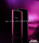 oppo find x怎么关闭开发者模式