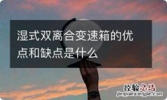 湿式双离合变速箱的优点和缺点是什么