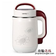 九阳豆浆机打什么豆制品