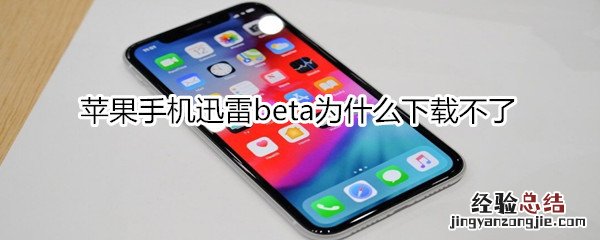 苹果手机迅雷beta为什么下载不了