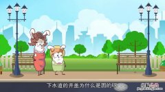 为什么下水道井盖是圆的?