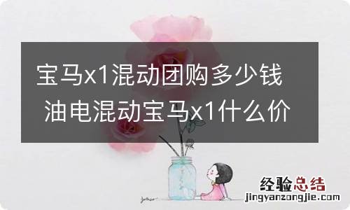 宝马x1混动团购多少钱 油电混动宝马x1什么价