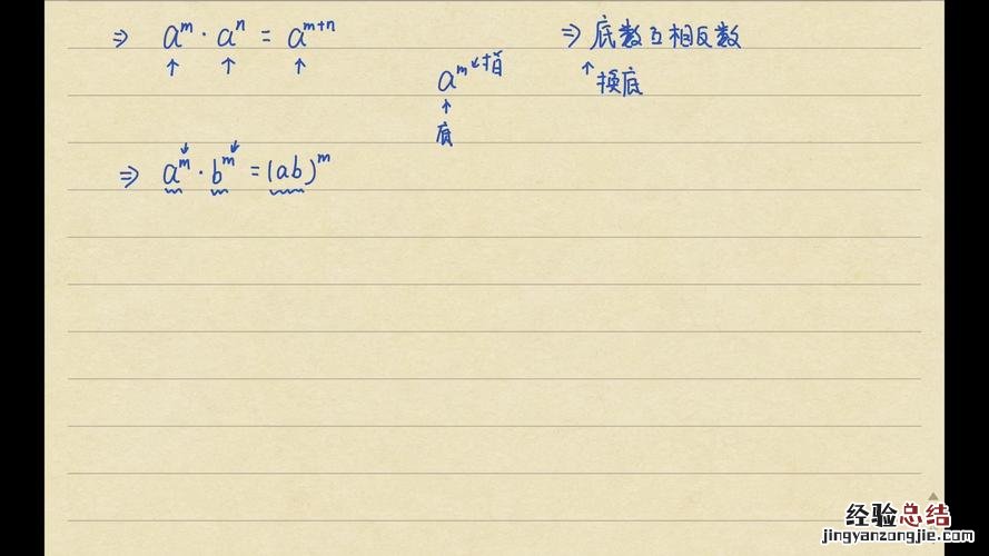 幂的乘方和积的乘方有什么不同