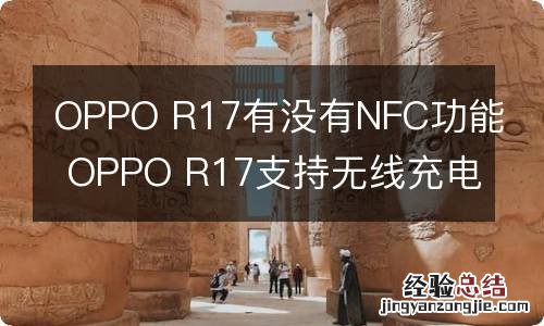 OPPO R17有没有NFC功能 OPPO R17支持无线充电功能吗