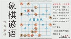 有关象棋的歇后语