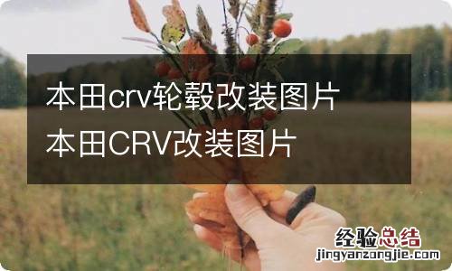 本田crv轮毂改装图片 本田CRV改装图片