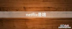 netflix是啥