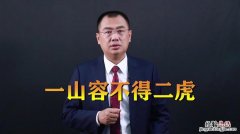 一山不容二虎是什么意思