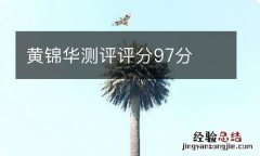 黄锦华测评评分97分