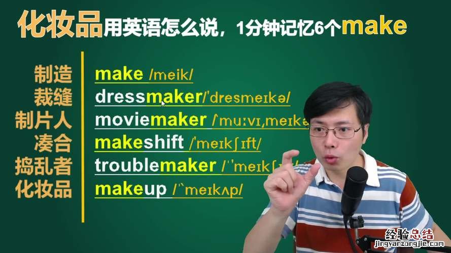 make英语什么意思