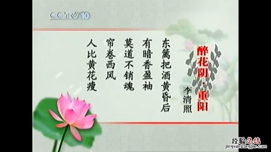 帘卷西风 人比黄花瘦上一句