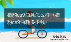 猎豹cs9油耗多少钱 猎豹cs9油耗怎么样