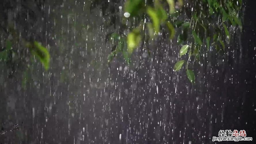 什么的下雨声