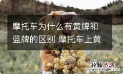 摩托车为什么有黄牌和蓝牌的区别 摩托车上黄牌和蓝牌的区别